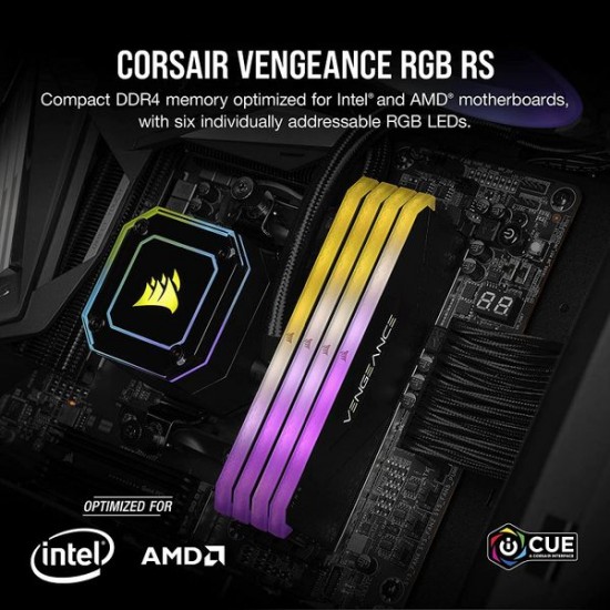 Ram Corsair Vengeance RS RGB 1x8GB 3200